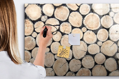Beschreibbare magnettafel küche Baumstümpfe fällen