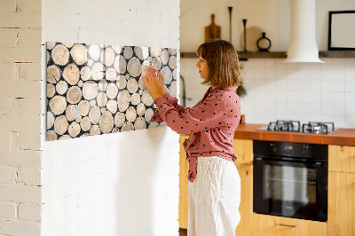 Beschreibbare magnettafel küche Baumstümpfe fällen