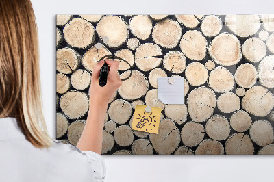 Beschreibbare magnettafel küche Baumstümpfe fällen