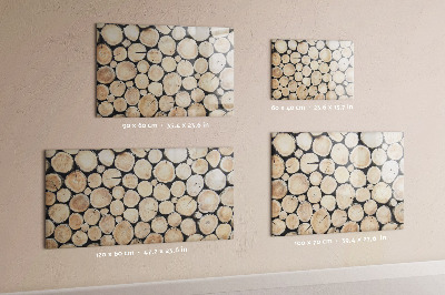 Beschreibbare magnettafel küche Baumstümpfe fällen