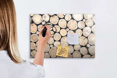 Beschreibbare magnettafel küche Baumstümpfe fällen
