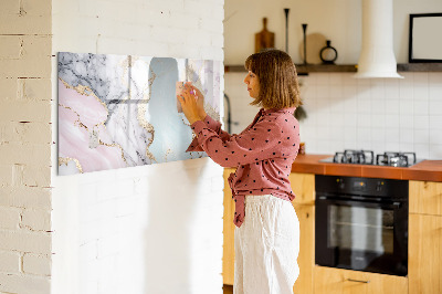 Beschreibbare magnettafel Marmor