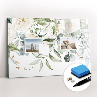 Beschreibbare magnettafel küche Natur