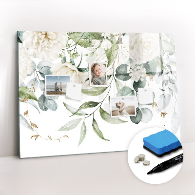 Beschreibbare magnettafel küche Natur