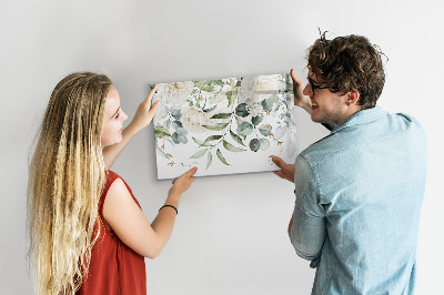 Magnettafel mit Marker Natur