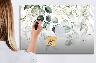 Beschreibbare magnettafel Hängende Pflanzen