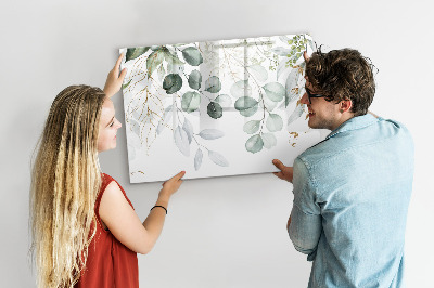 Beschreibbare magnettafel Hängende Pflanzen