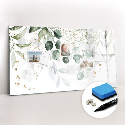 Beschreibbare magnettafel Hängende Pflanzen