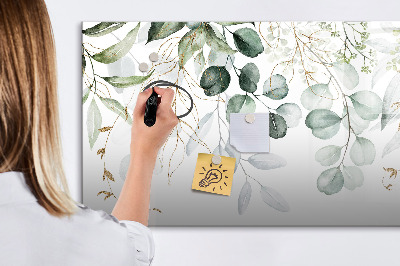 Beschreibbare magnettafel Hängende Pflanzen