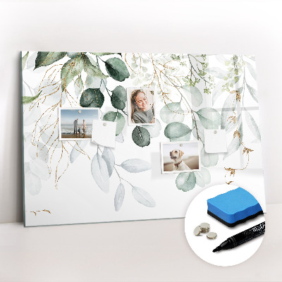 Beschreibbare magnettafel Hängende Pflanzen