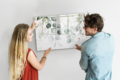 Beschreibbare magnettafel Hängende Pflanzen