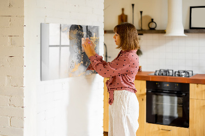 Beschreibbare magnettafel Marmorkunst