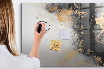 Beschreibbare magnettafel Marmorkunst