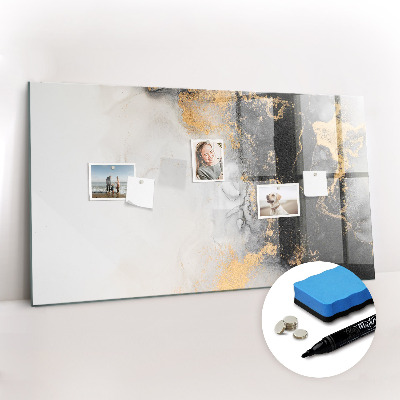 Beschreibbare magnettafel Marmorkunst