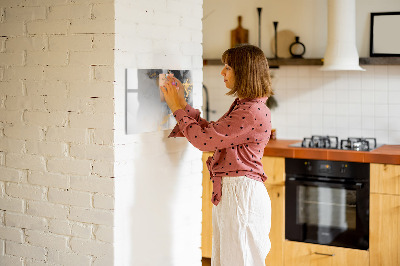 Beschreibbare magnettafel Marmorkunst