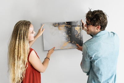 Beschreibbare magnettafel Marmorkunst