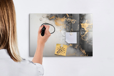Beschreibbare magnettafel Marmorkunst