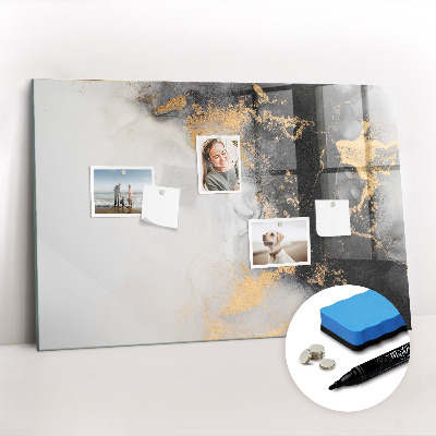 Beschreibbare magnettafel Marmorkunst