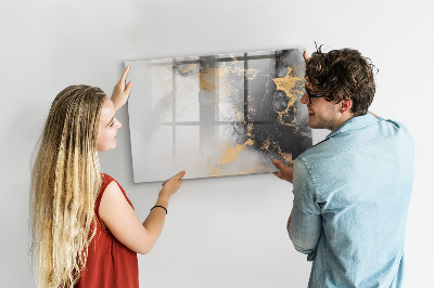 Beschreibbare magnettafel Marmorkunst