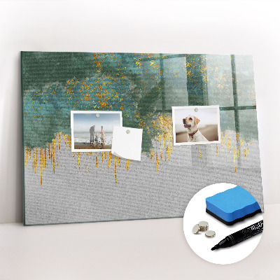 Beschreibbare magnettafel küche Dekoratives Muster