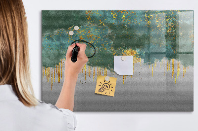 Beschreibbare magnettafel küche Dekoratives Muster