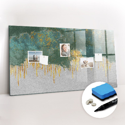 Beschreibbare magnettafel küche Dekoratives Muster