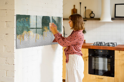 Beschreibbare magnettafel küche Dekoratives Muster