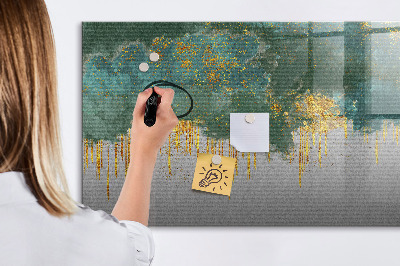 Beschreibbare magnettafel küche Dekoratives Muster
