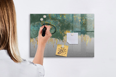 Beschreibbare magnettafel küche Dekoratives Muster