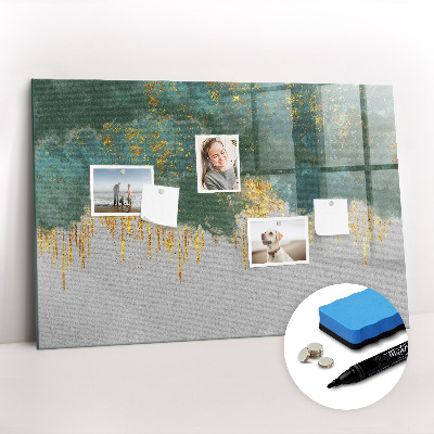 Beschreibbare magnettafel küche Dekoratives Muster