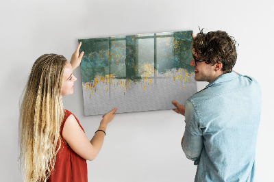 Beschreibbare magnettafel küche Dekoratives Muster
