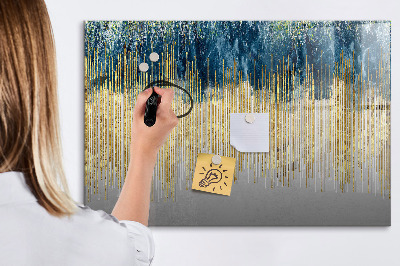 Beschreibbare magnettafel Dekoratives Muster