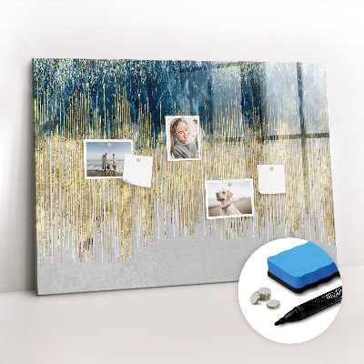 Beschreibbare magnettafel Dekoratives Muster