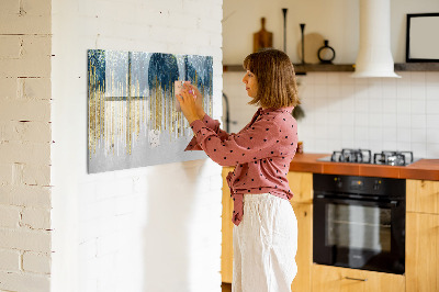 Beschreibbare magnettafel Dekoratives Muster