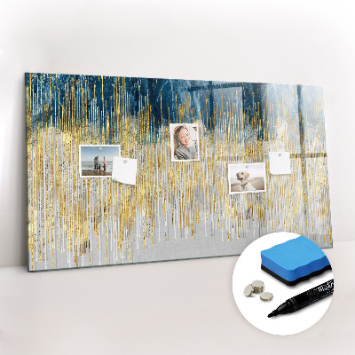 Beschreibbare magnettafel Dekoratives Muster