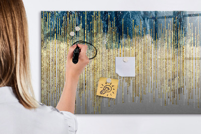Beschreibbare magnettafel Dekoratives Muster