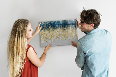 Beschreibbare magnettafel Dekoratives Muster