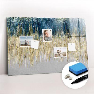 Beschreibbare magnettafel Dekoratives Muster