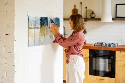 Beschreibbare magnettafel Dekoratives Muster