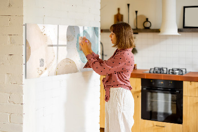 Beschreibbare magnettafel küche Aquarellflecken