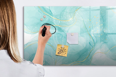 Beschreibbare magnettafel Marmorabstraktion