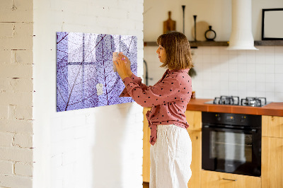 Beschreibbare magnettafel Die Natur geht