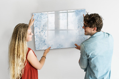 Beschreibbare magnettafel Pflanzenskizze