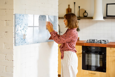 Magnetische Schreibtafel Pflanzenskizze