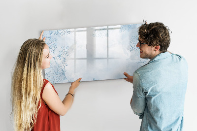 Beschreibbare magnettafel Pflanzenskizze