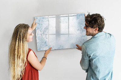 Beschreibbare magnettafel Pflanzenskizze