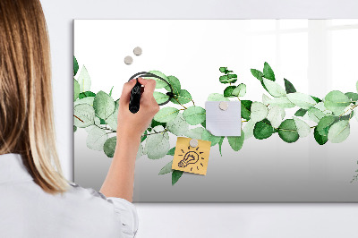 Beschreibbare magnettafel küche Ein Zweig einer Pflanze
