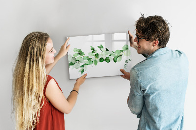 Beschreibbare magnettafel küche Ein Zweig einer Pflanze