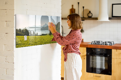 Beschreibbare magnettafel küche Gebirgsfeld