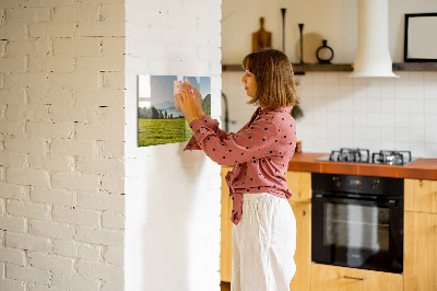 Beschreibbare magnettafel küche Gebirgsfeld